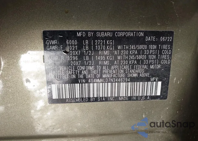 4S4WMALD7N3446294: 44164431