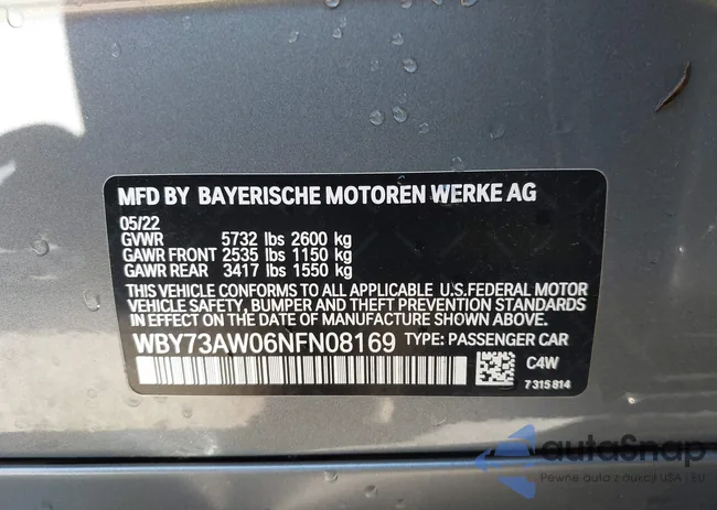 WBY73AW06NFN08169: 44165468