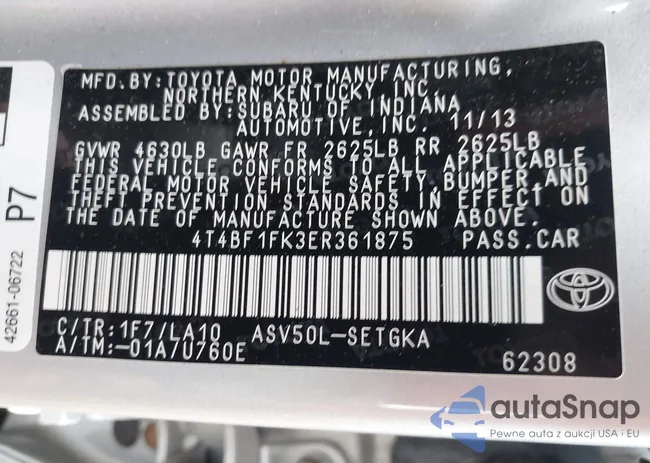 4T4BF1FK3ER361875: 44165528