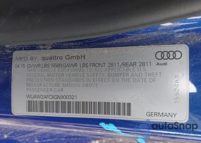 WUAW2AFCXGN900321: 44165589