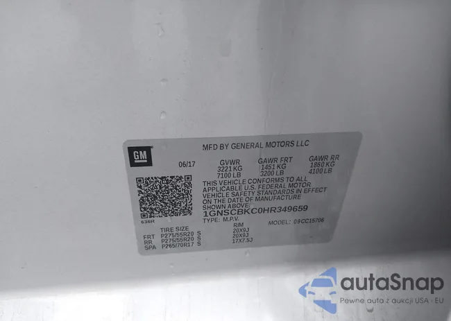 1GNSCBKC0HR349659: 44165675