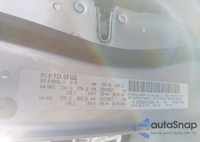 3C4PDDBGXHT543245: 44165835