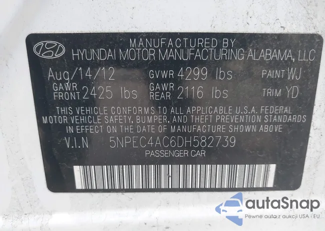 5NPEC4AC6DH582739: 44165882