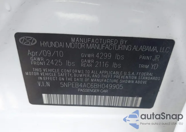 5NPEB4AC6BH049905: 44165885