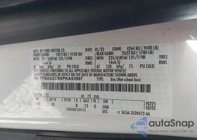 1FBAX2C8XPKA53997: 44165130