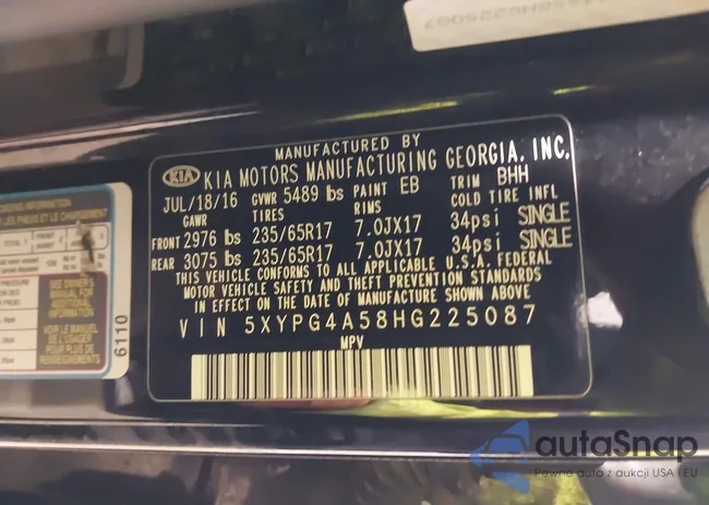 5XYPG4A58HG225087: 44165211