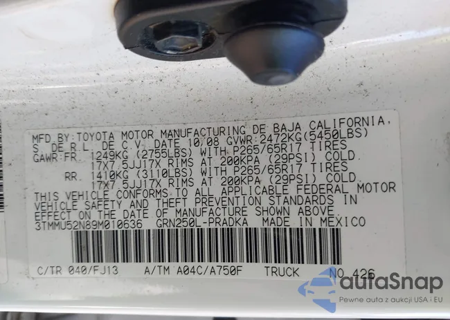 3TMMU52N89M010636: 44166488