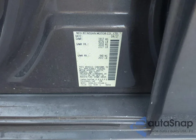 1N4AL3AP5HC235275: 44166563