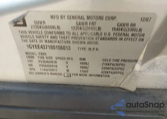 1GYEE437180156013: 44166802