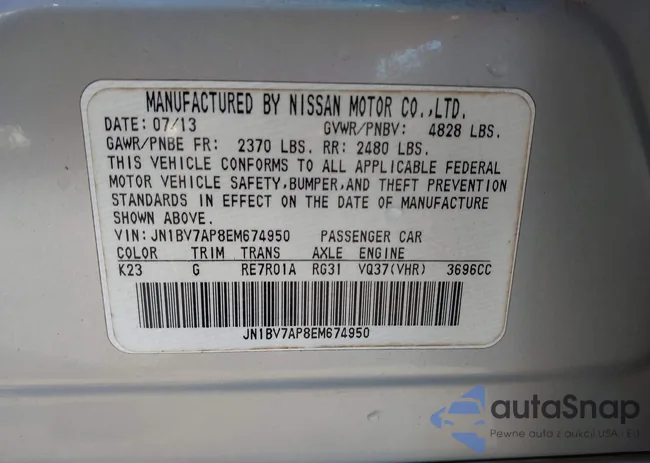 JN1BV7AP8EM674950: 44166846