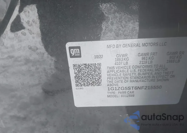 1G1ZG5ST6NF215550: 44166941