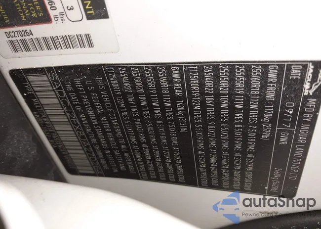 SADCJ2FX8JA270264: 44166957