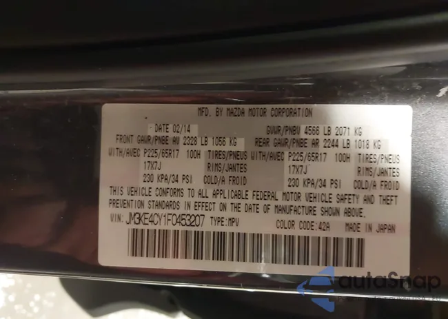 JM3KE4CY1F0453207: 44166959