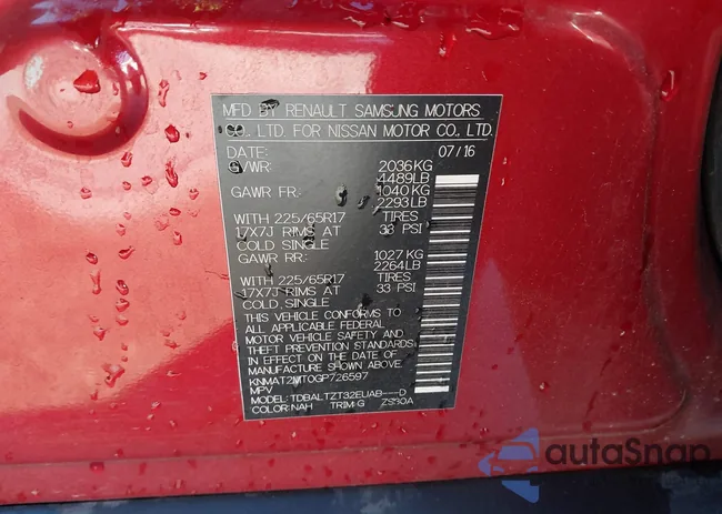 KNMAT2MT0GP726597: 44166227