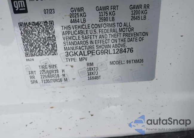 3GKALPEG9RL128476: 44167646