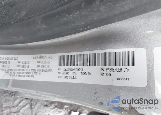 1C3CCCAB0FN703149: 44167785