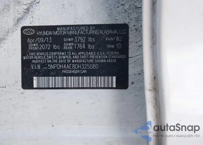 5NPDH4AE8DH325080: 44167249