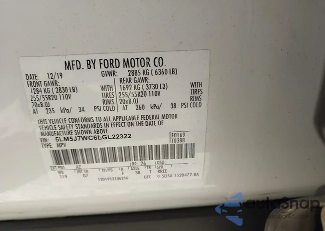 5LM5J7WC6LGL22322: 44168581