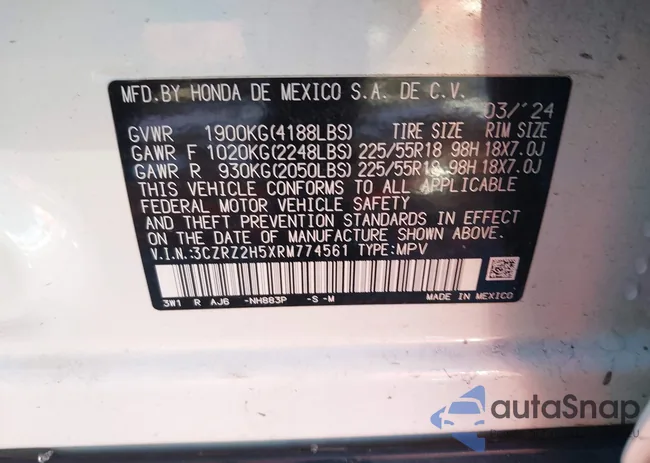 3CZRZ2H5XRM774561: 44168080