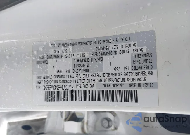 3MZBPACM2PM353742: 44168231