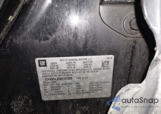 1GKKNVLS5HZ167289: 44169642