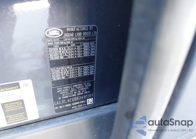 SALRL4EU8R2491381: 44169787