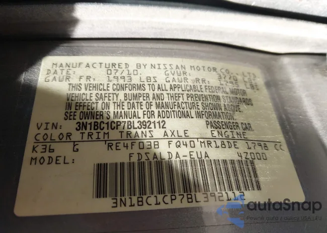 3N1BC1CP7BL392112: 44169049