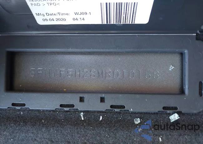 5FNYF5H28MB010156: 44169145