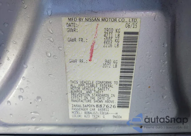 1N4AL3AP0FN887626: 44169205