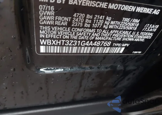 WBXHT3Z31G4A48768: 44170598