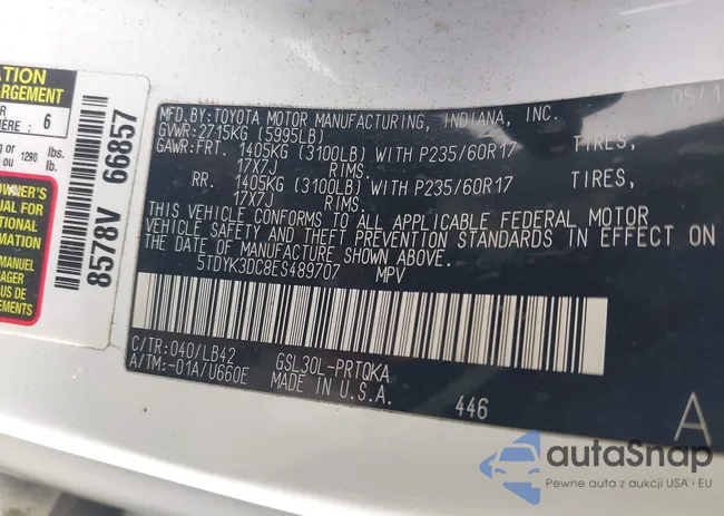 5TDYK3DC8ES489707: 44170622