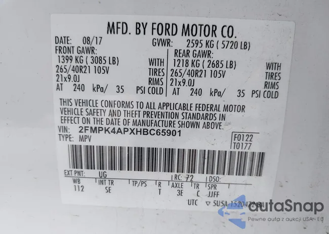 2FMPK4APXHBC65901: 44170741