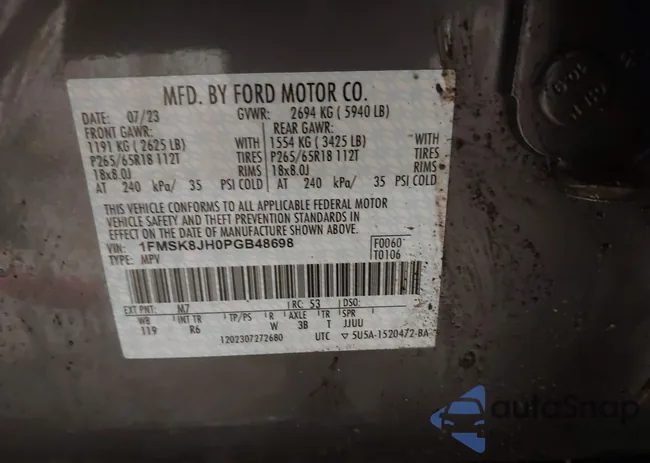 1FMSK8JH0PGB48698: 44170929