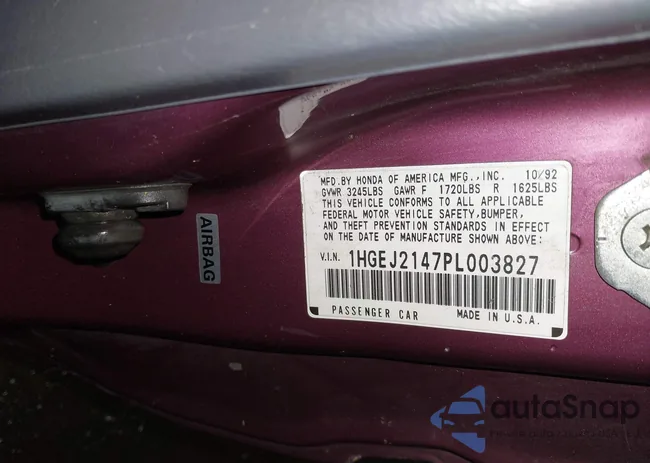 1HGEJ2147PL003827: 44170938