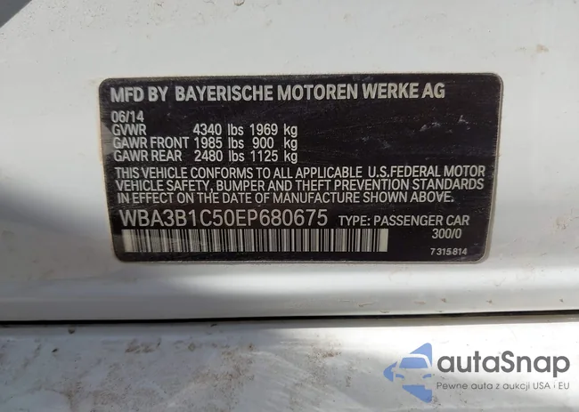 WBA3B1C50EP680675: 44170969