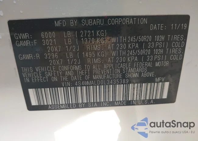 4S4WMALD0L3435389: 44170971