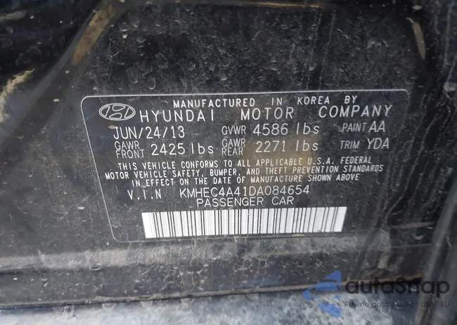 KMHEC4A41DA084654: 44170981