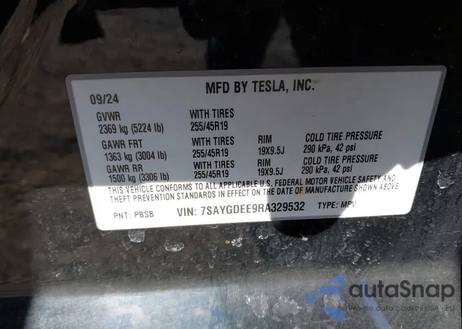 7SAYGDEE9RA329532: 44170092