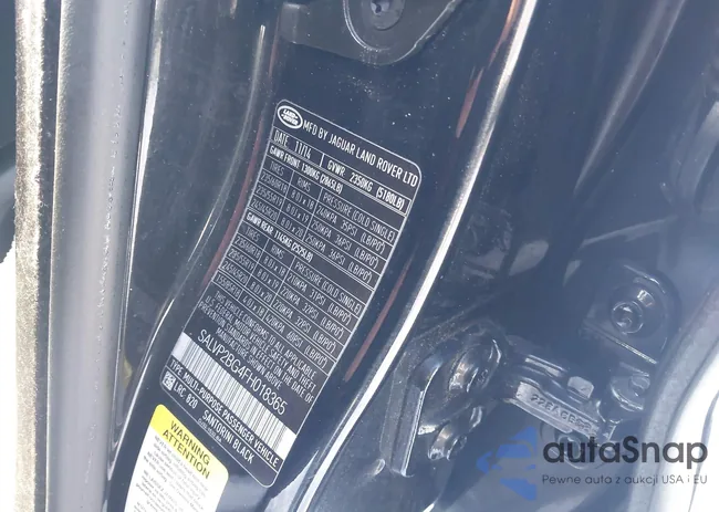 SALVP2BG4FH018365: 44170231