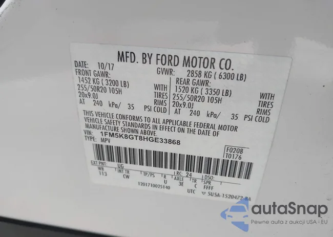 1FM5K8GT8HGE33868: 44170244