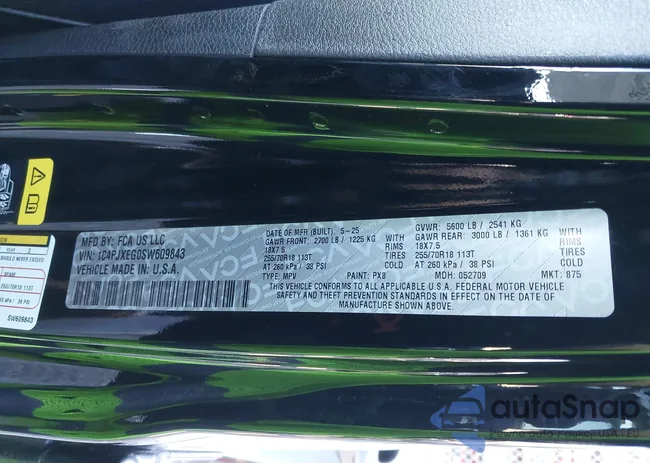 1C4PJXEG0SW609843: 44170440