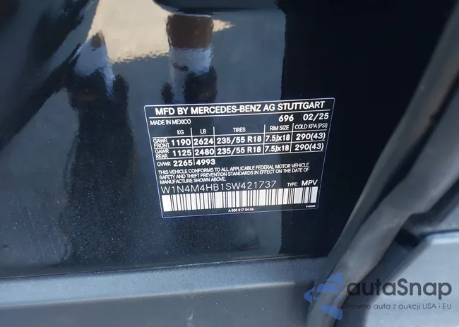 W1N4M4HB1SW421737: 44171448