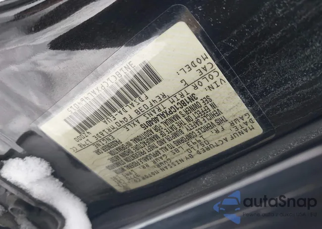 3N1BC1CPXAL464015: 44171493