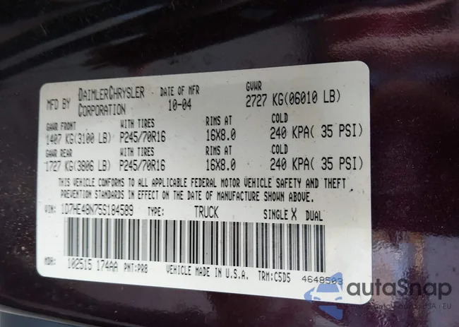 1D7HE48N75S184589: 44171508