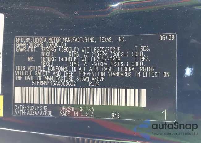 5TFRM5F16AX003602: 44171569