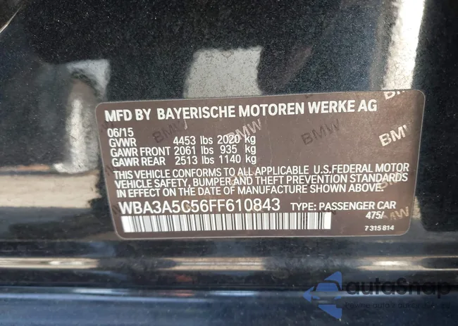 WBA3A5C56FF610843: 44171694