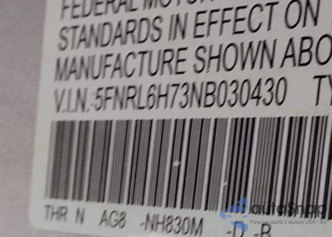 5FNRL6H73NB030430: 44171846