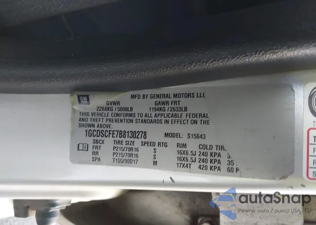 1GCDSCFE7B8130278: 44171941