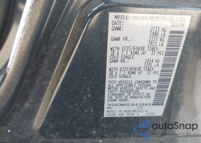 5N1AR2MN4GC643869: 44171101