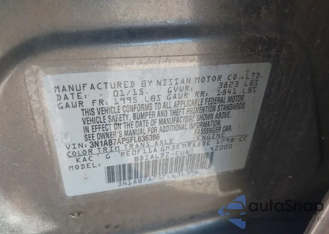 3N1AB7AP5FL636396: 44171190